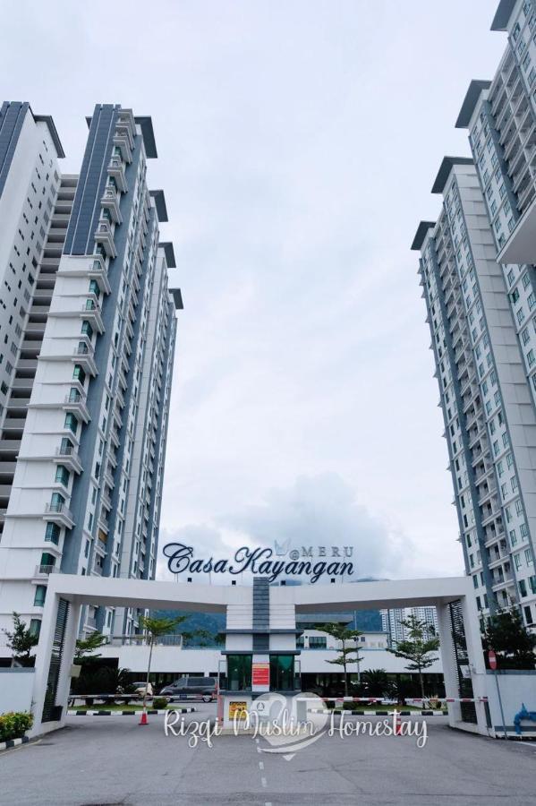 Rizqi Muslim Homestay Meru Casa Kayangan Ίπο Εξωτερικό φωτογραφία
